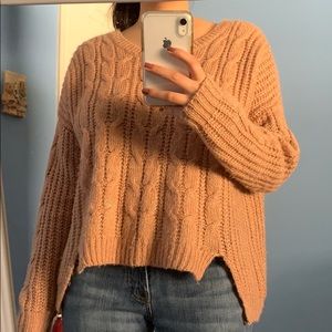 PEACH FOREIGN EXCHANGE SWEATER